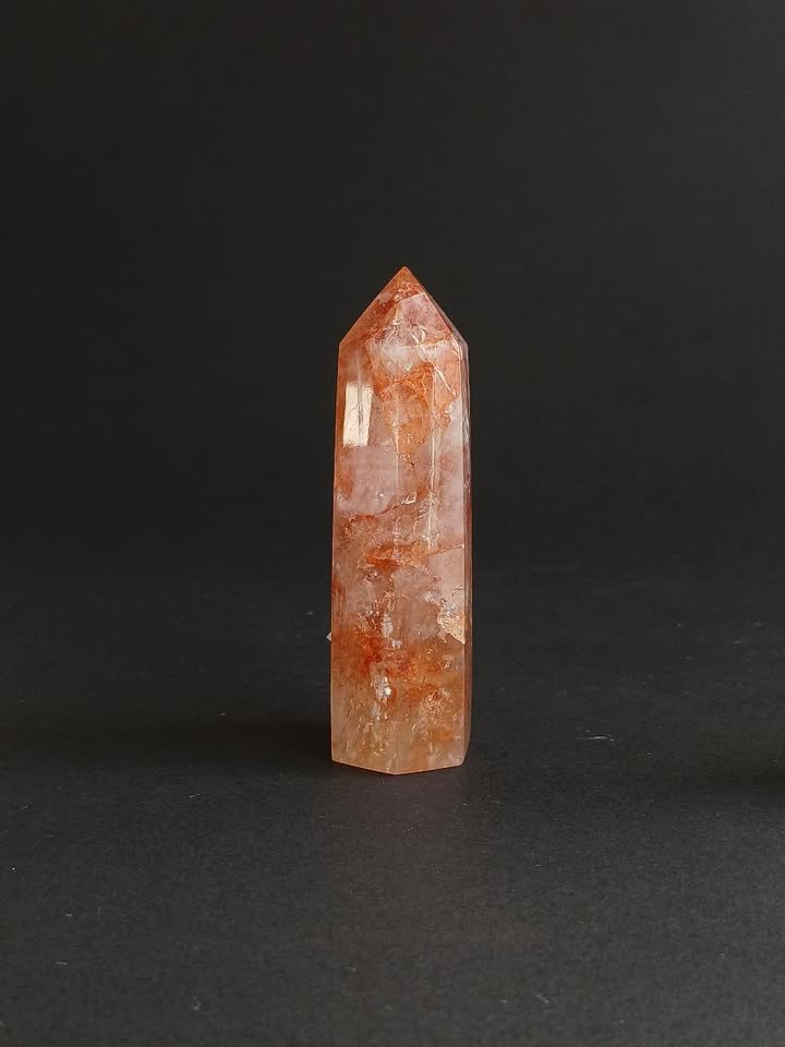 Hematoid Quartz Point