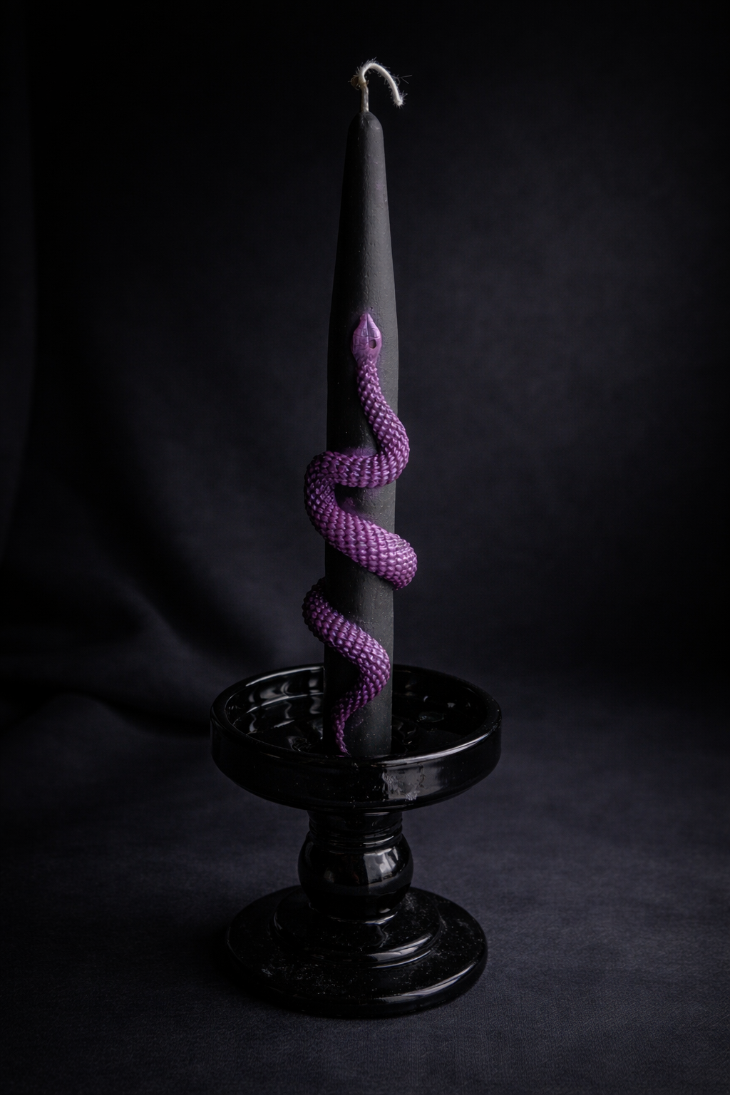 Black and Magic purple