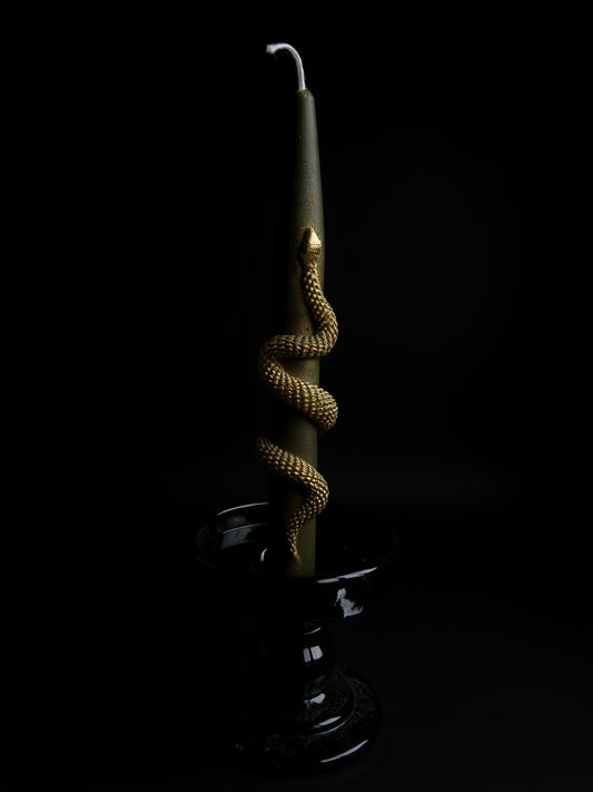 Forest Green and satin Gold