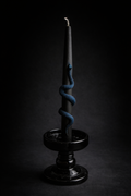 Black and deep teal