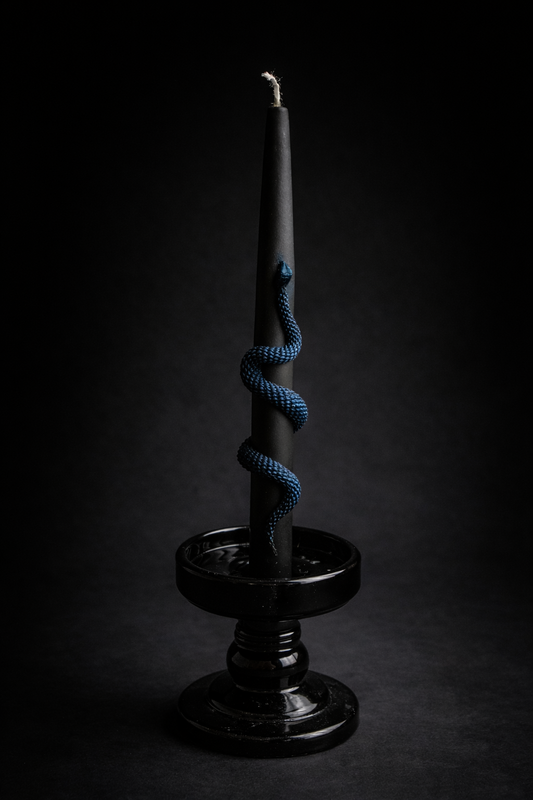Black and deep teal